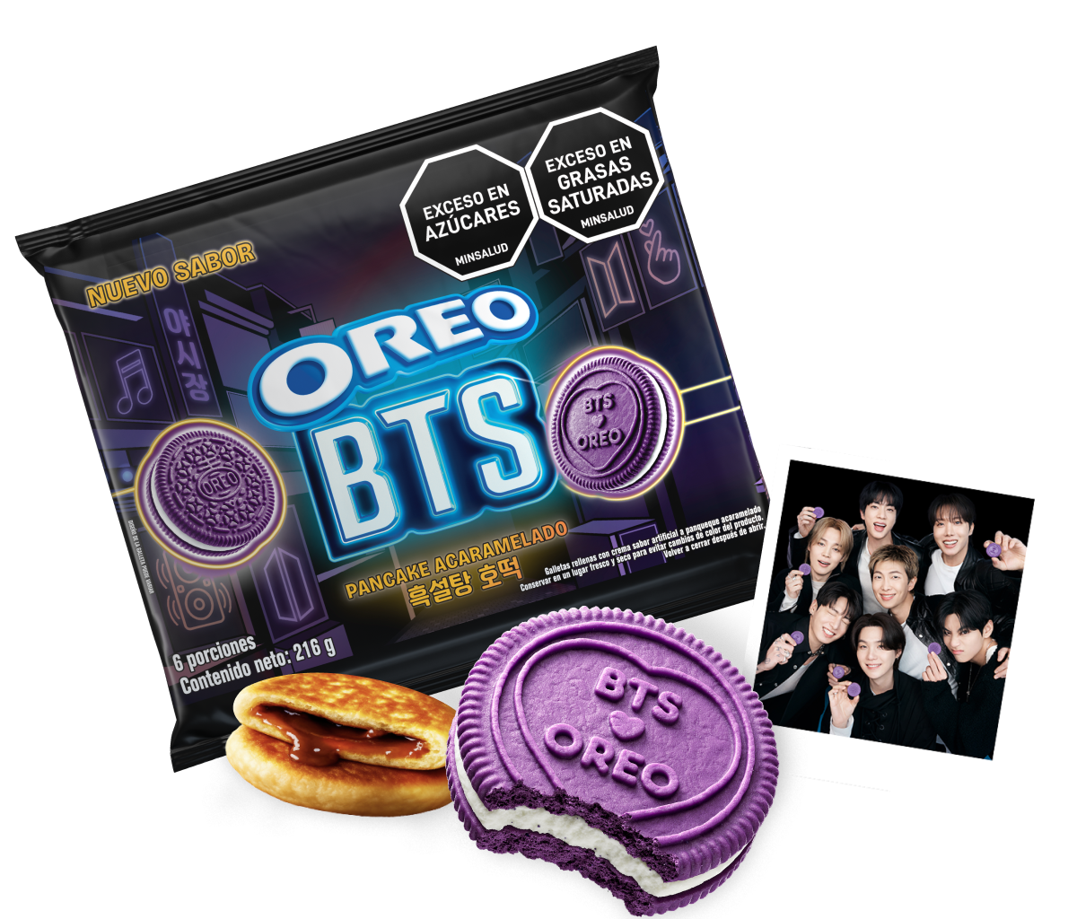 Edición limitada del paquete OREO & BTS